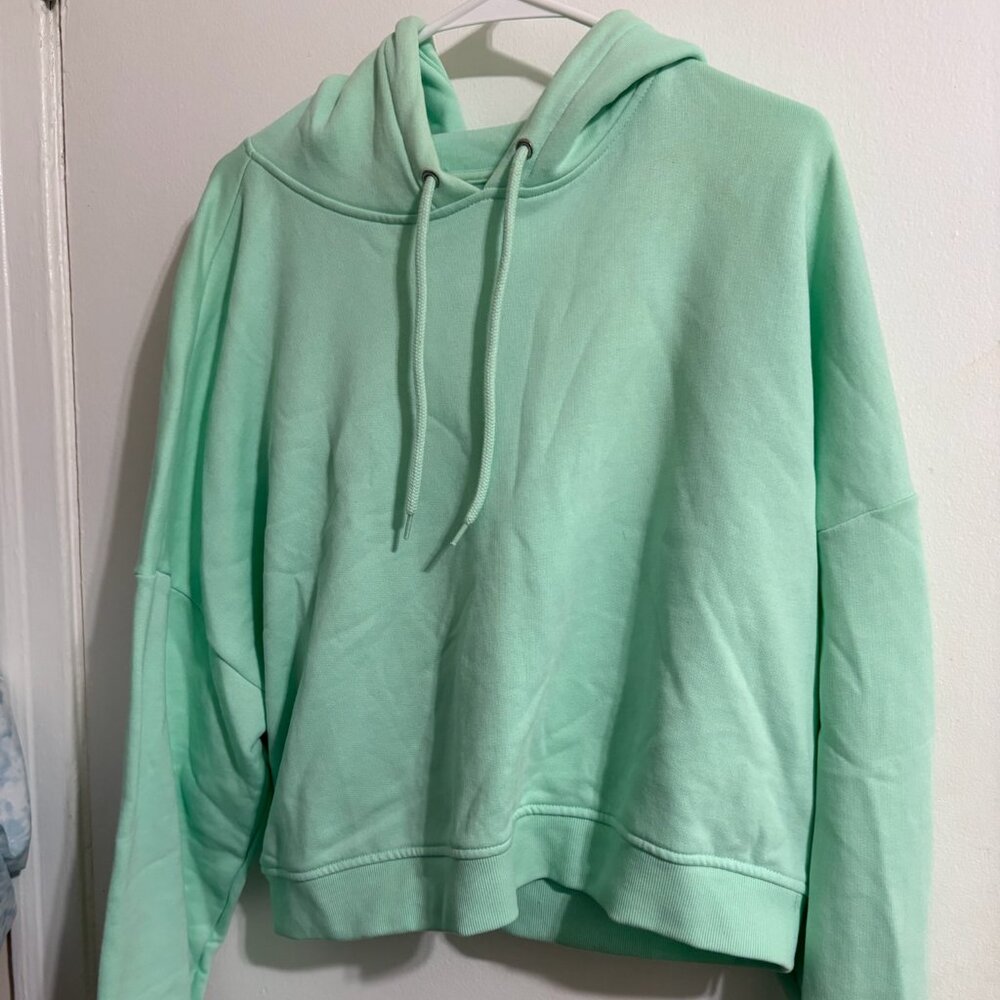 Mint Green Oversized Hoodie